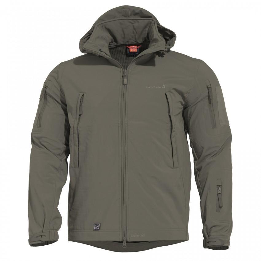 Pentagon Tactical K08011 Artaxes Softshell Jacket RAL7013 (06E) Extra Small Outdoor Tactical Australia