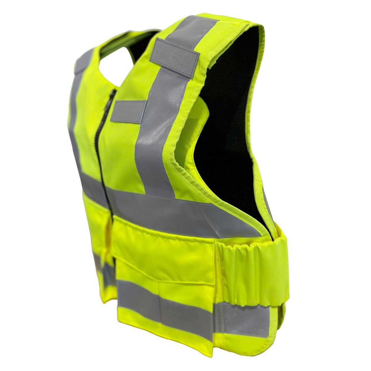 PPSS Overt Stab Resistant Vest Hi Viz Yellow VTS Custom Design Vest Outdoor Tactical Australia