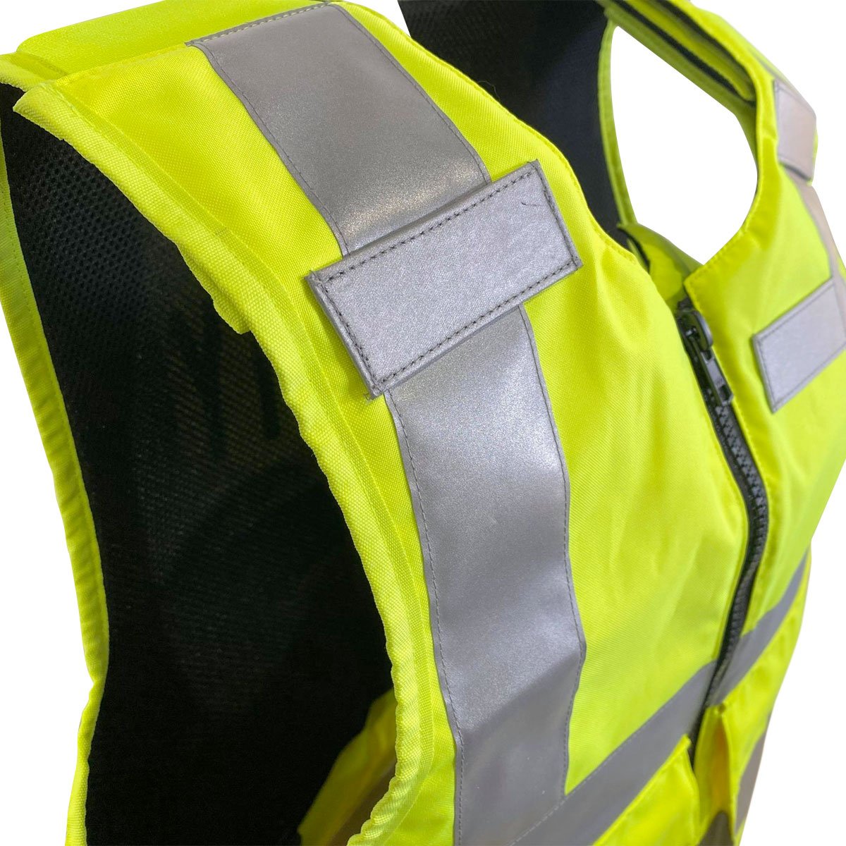 PPSS Overt Stab Resistant Vest Hi Viz Yellow VTS Custom Design Vest Outdoor Tactical Australia