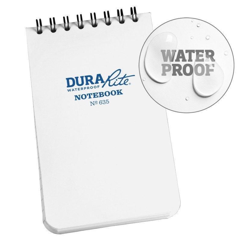 Rite in the Rain No.635 Waterproof DuraRite 3x5 Top Spiral Notebook Outdoor Tactical Australia
