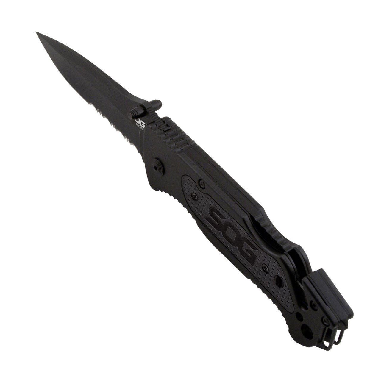 SOG Escape Bead Blast Knife and Rescue Tool Black Outdoor Tactical Australia