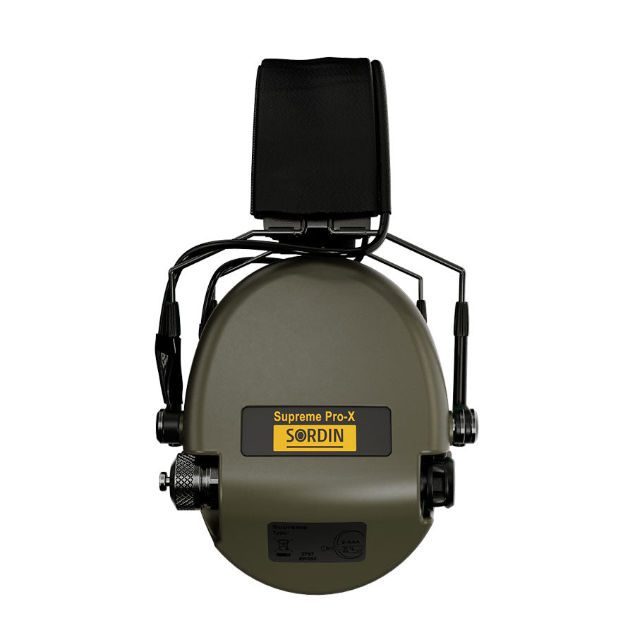 Sordin Supreme Pro-X SFA Slim Electronic Hearing Protection Headband