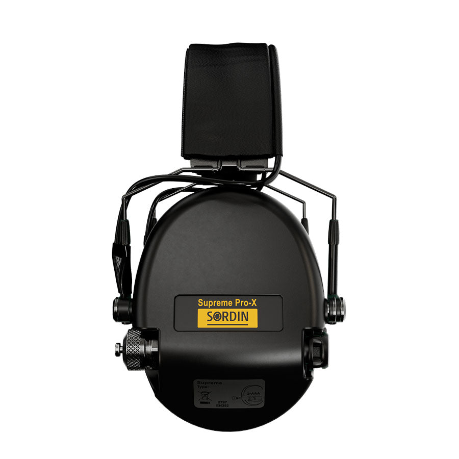 Sordin Supreme Pro-X SFA Slim Electronic Hearing Protection Headband