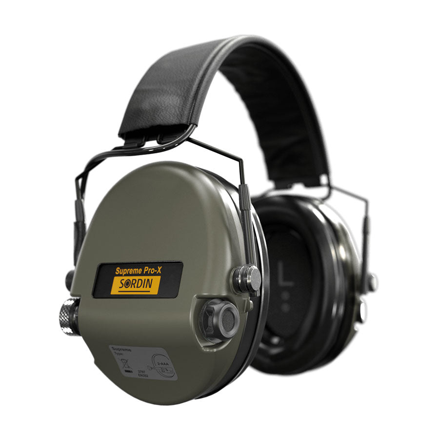 Sordin Supreme Pro-X SFA Slim Electronic Hearing Protection Headband