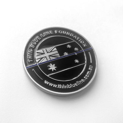 Thin Blue Line Foundation Challenge Coin Outdoor Tactical Australia