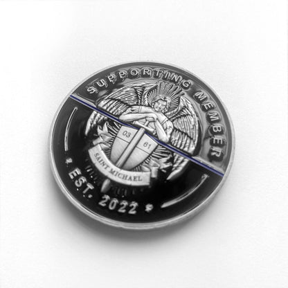 Thin Blue Line Foundation Challenge Coin Outdoor Tactical Australia