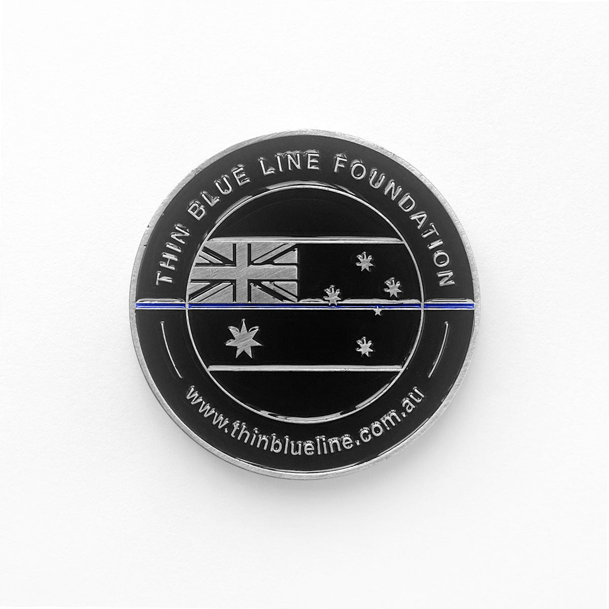 Thin Blue Line Foundation Challenge Coin Outdoor Tactical Australia