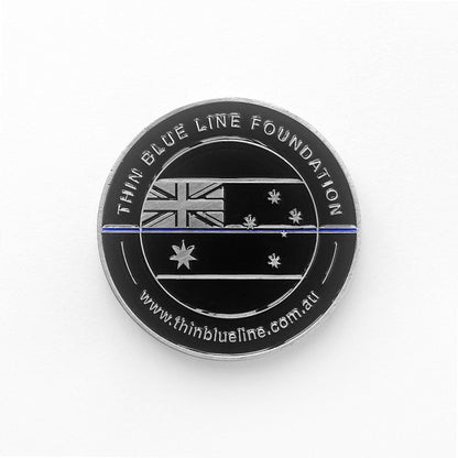 Thin Blue Line Foundation Challenge Coin Outdoor Tactical Australia