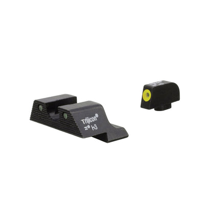 Trijicon HD XR Night Sights for Glock Standard Frames Yellow Front Outline Outdoor Tactical Australia