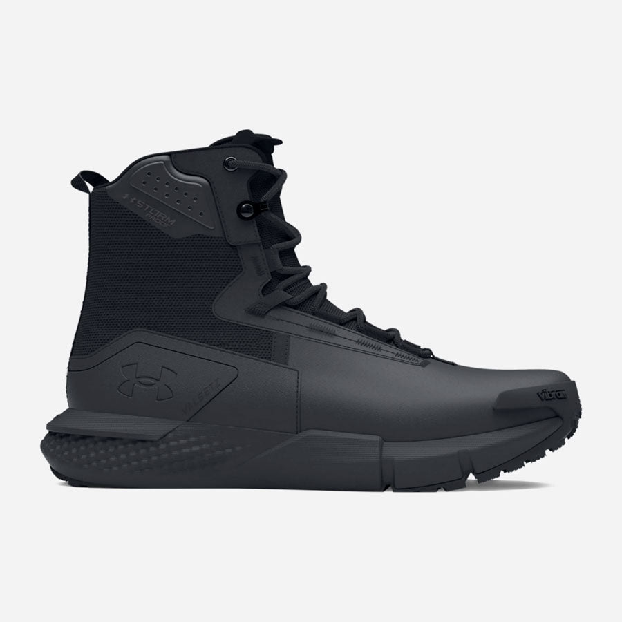 Under Armour Men's Valsetz Waterproof Zip Tactical Boots Black Outdoor Tactical Australia