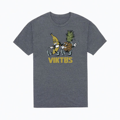 VIKTOS Forbidden Fruit Tee Charcoal Heather Small Outdoor Tactical Australia