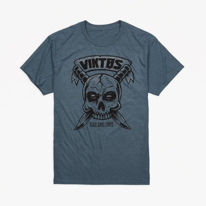 VIKTOS Kbarred Tee Jade Black Heather Small Outdoor Tactical Australia