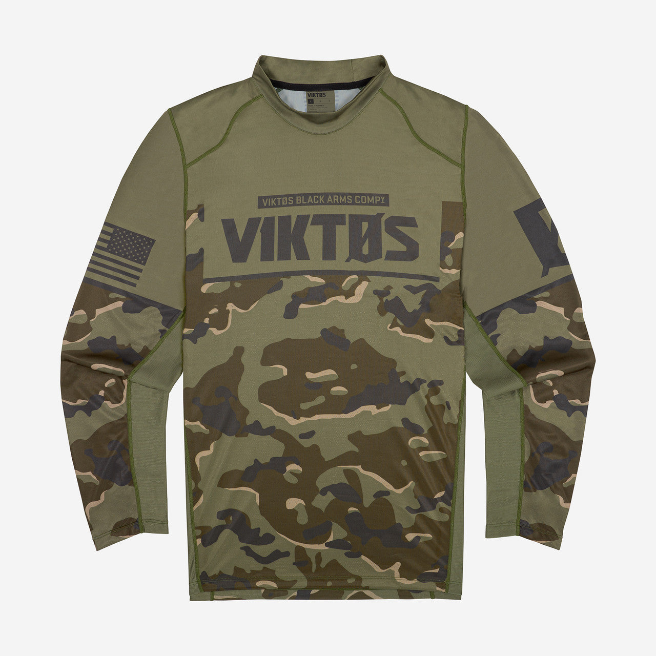 VIKTOS Range Trainer Sunblock Jersey Fieldcraft Camo Extra Small Outdoor Tactical Australia