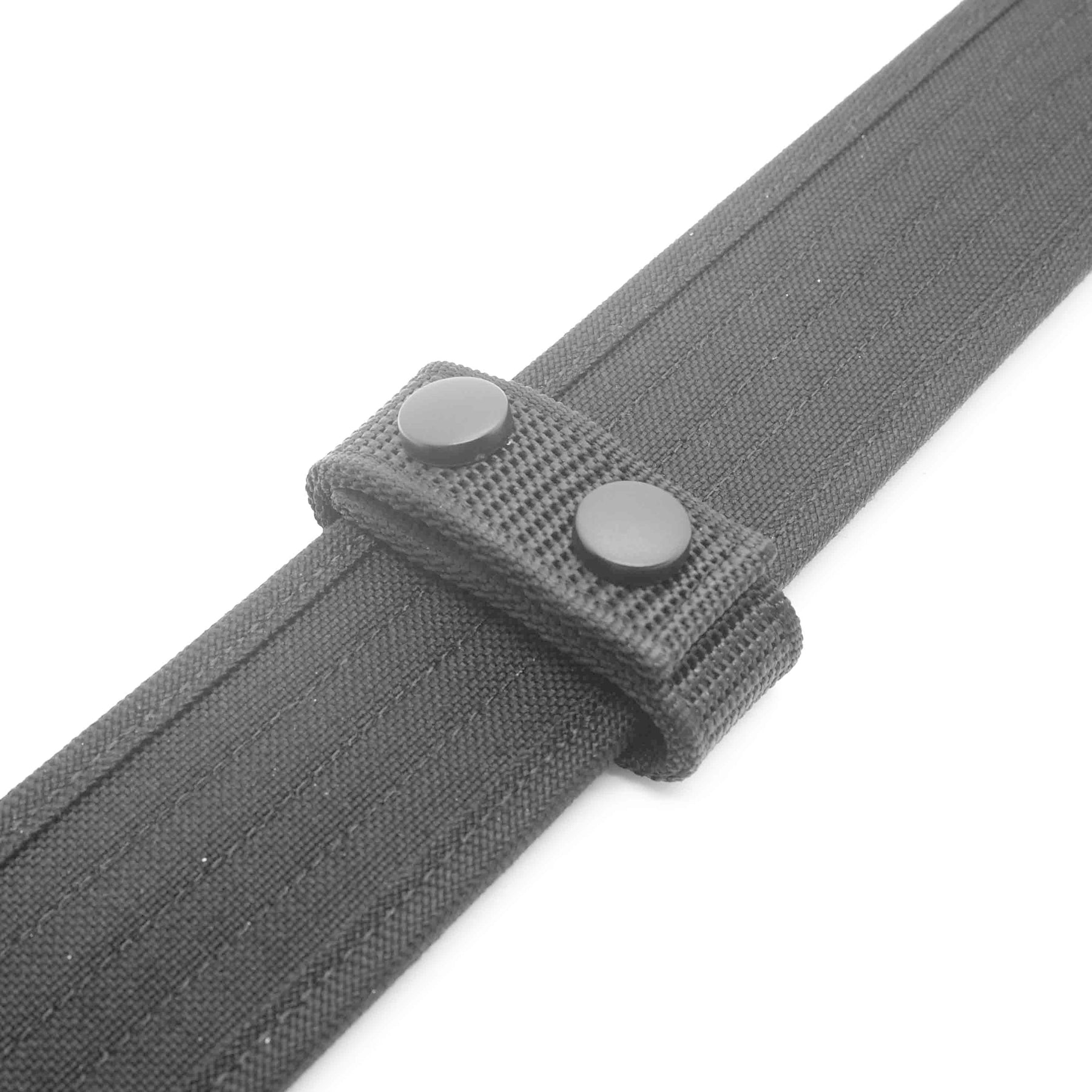 VTS Belt Keepers Ballistic Weave Nylon with Black Press Stud Closure Black 4 Pack Outdoor Tactical Australia