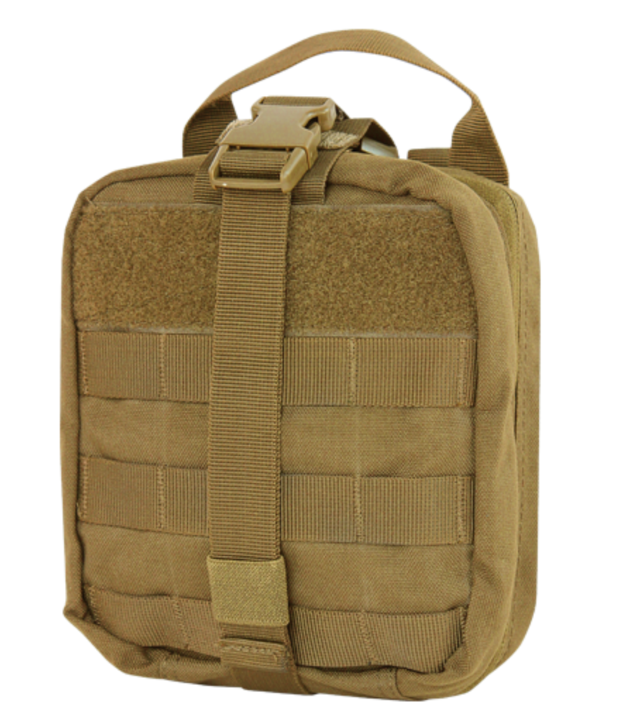 Warrior Medical IFAK Emergency Medical Trauma Kit with Condor Rip-Away EMT Pouch Coyote Brown Outdoor Tactical Australia