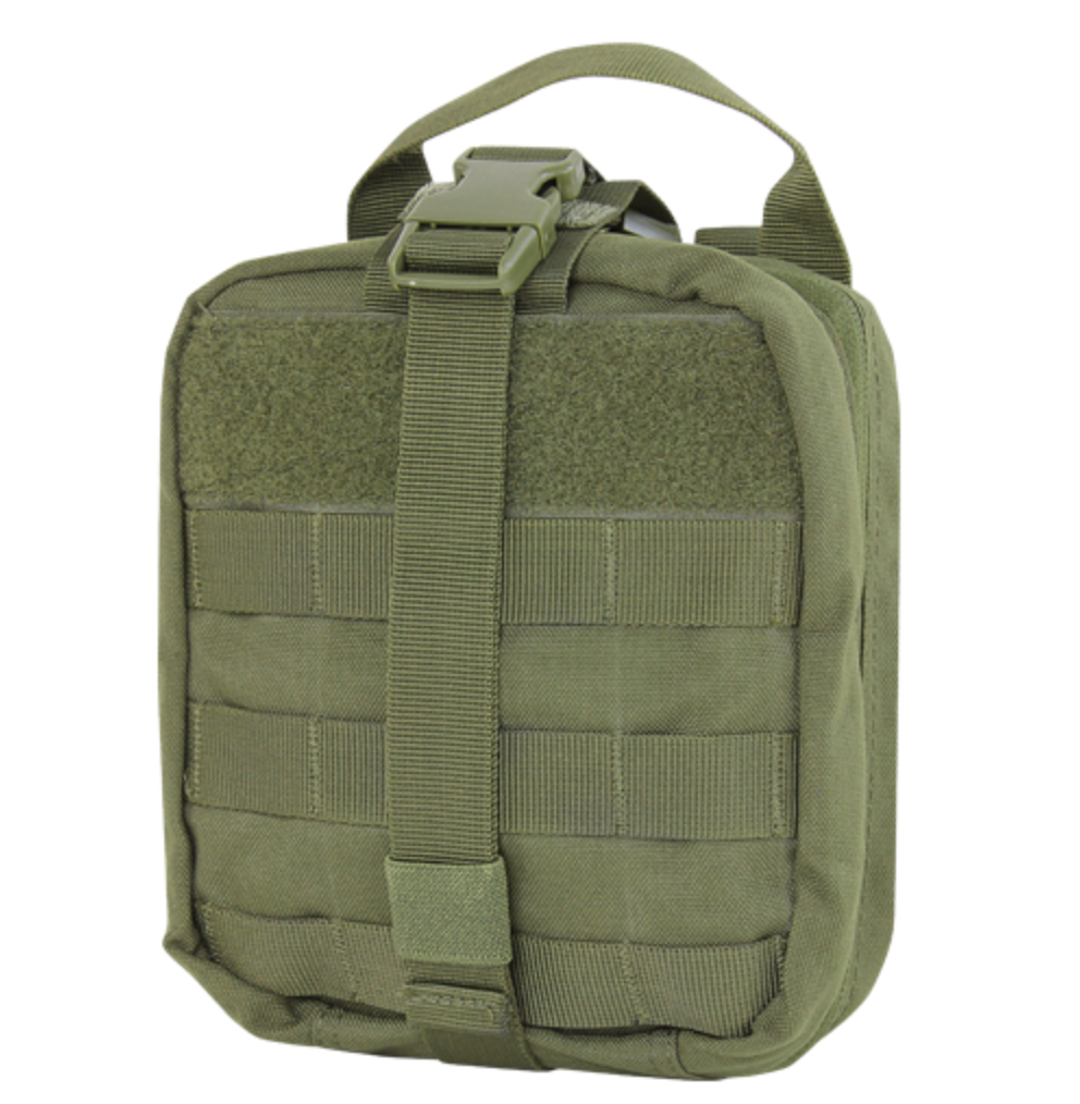 Warrior Medical IFAK Emergency Medical Trauma Kit with Condor Rip-Away EMT Pouch OD Green Outdoor Tactical Australia