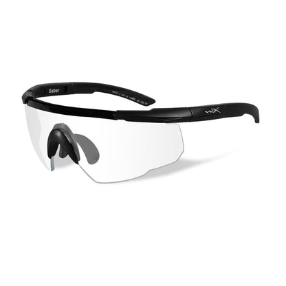 Wiley X Saber Advanced Eyeshield Clear Lens Matte Black Frame Outdoor Tactical Australia